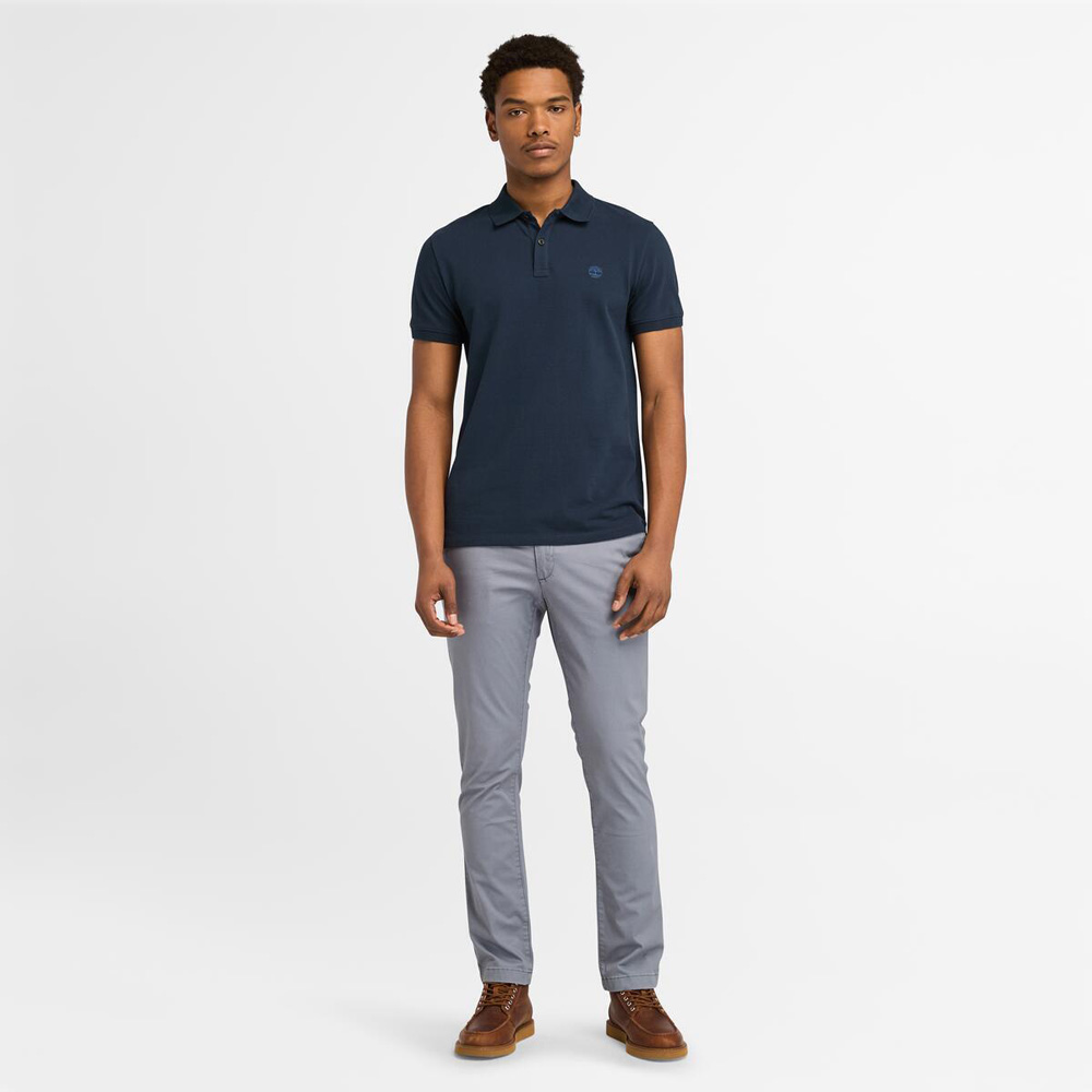 半袖 ロゴ ポロシャツ メンズ ｜【Timberland公式通販