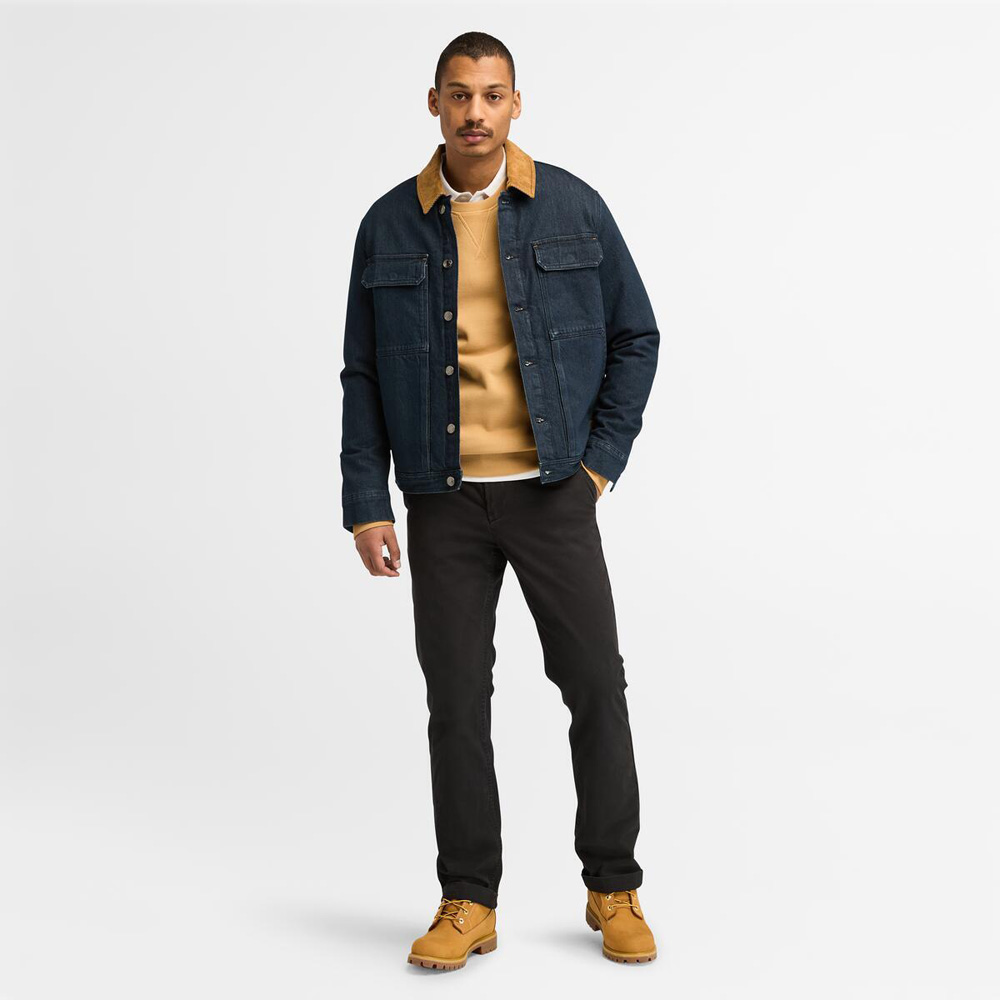 メンズ トラッカー インシュレーテッド デニム ジャケット|TB0A69CUH871|【Timberland公式通販】ティンバーランドオンラインショップ