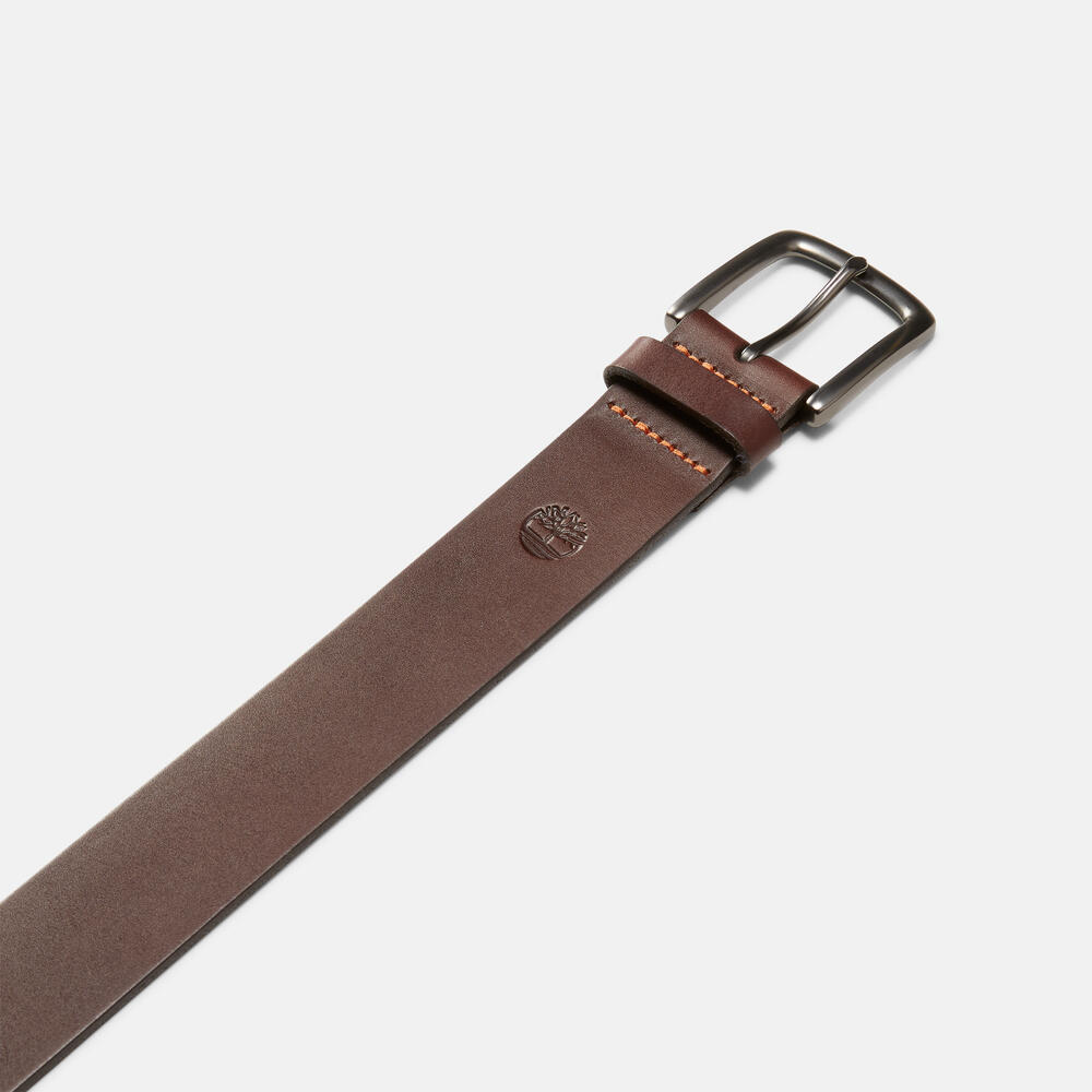 メンズ 38mm レザー ベルト image number 1