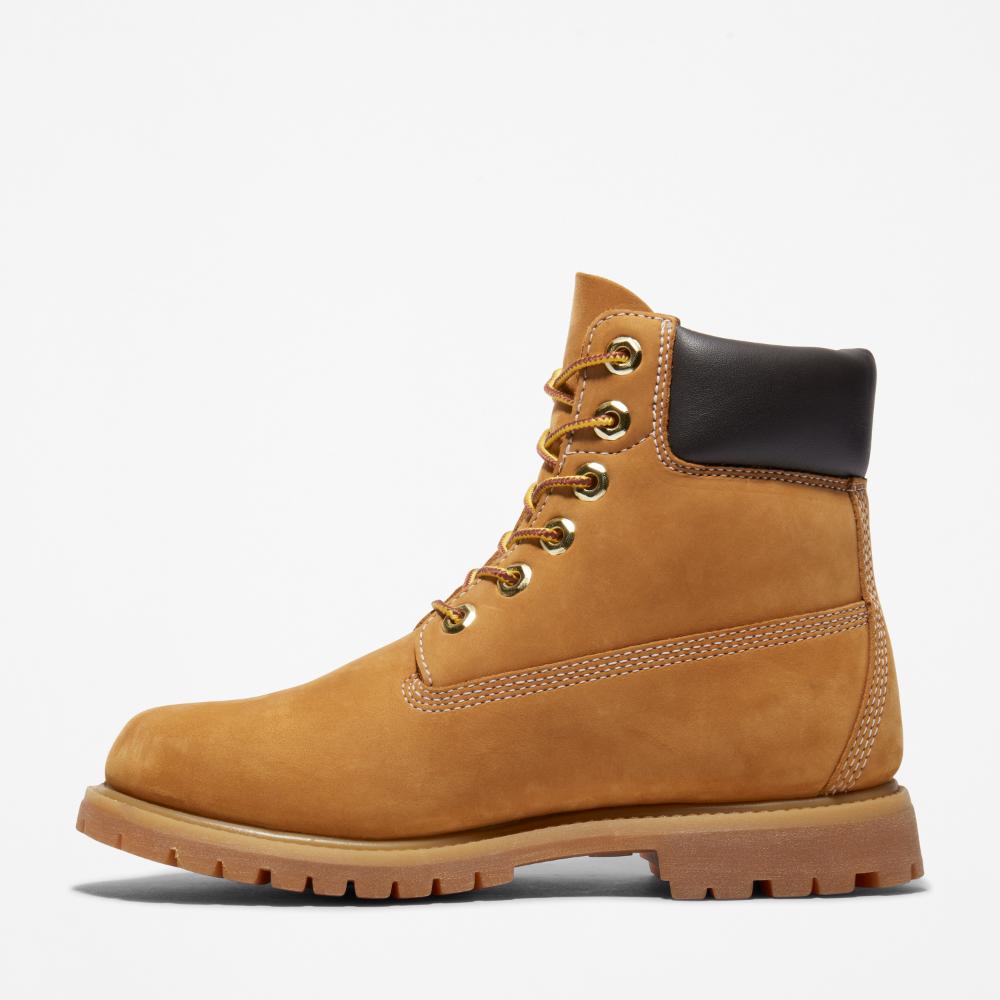定番】レディース 6インチ プレミアム ウォータープルーフ ブーツ - ウィート|TB1103617131|【Timberland公式通販】 ティンバーランドオンラインショップ