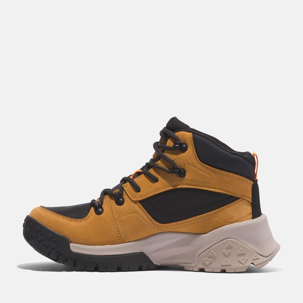 メンズ モーション スクランブル ミッド レースアップ ウォータープルーフ ブーツ - ウィート|TB0A68Q8|【Timberland公式通販】 ティンバーランドオンラインショップ