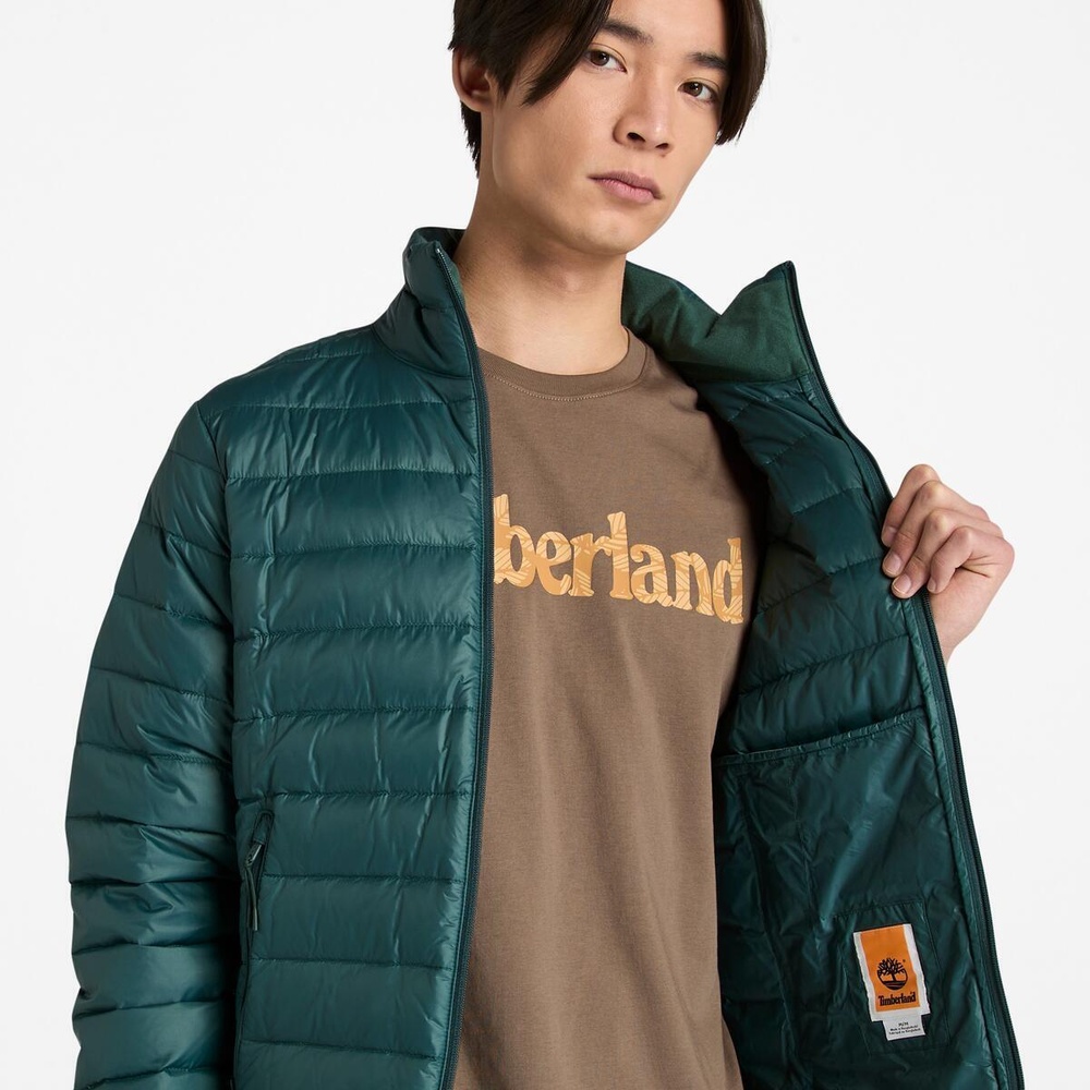 ティンバーランド　パフジャケット　XL　ブラック　ベージュ ビンテージ】【ティンバーランド】【Timberland】ベージュ