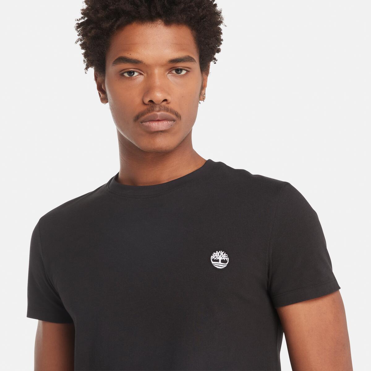 TIMBERLAND★スリム 半袖 クルーネック ロゴ トップス Tシャツ 半袖 スリム クルー Tシャツ メンズ ｜【Timberland公式通販