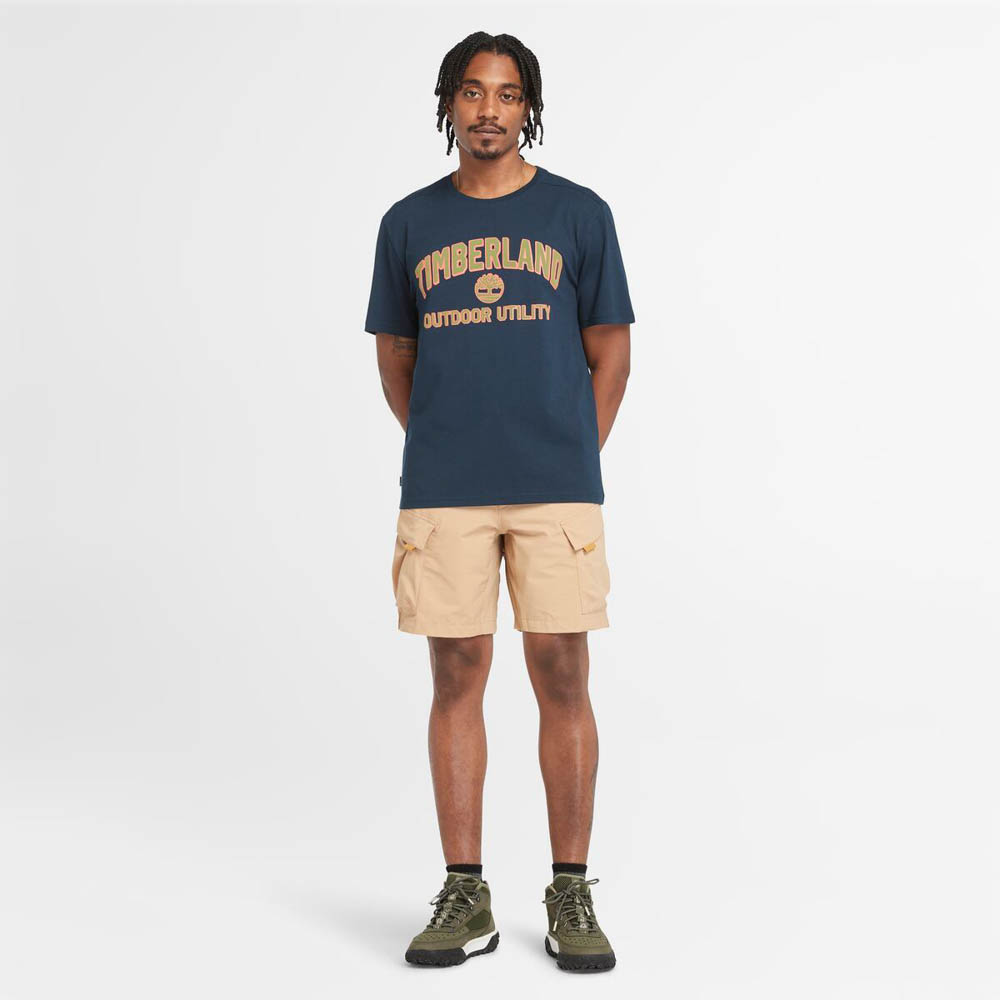 メンズ 半袖 ロゴ グラフィック Tシャツ image number 1