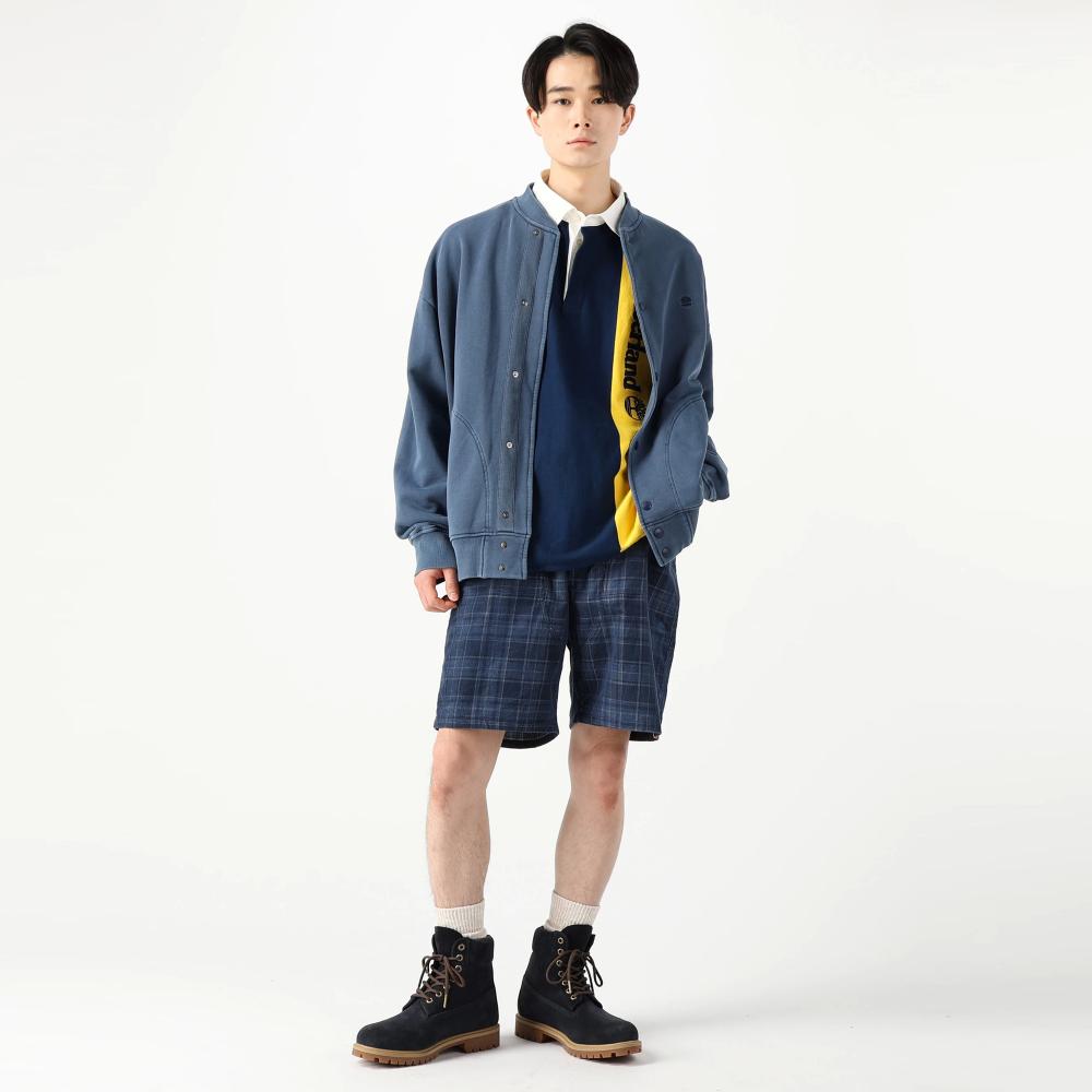 フロント スナップ スウェット ユニセックス image number 2