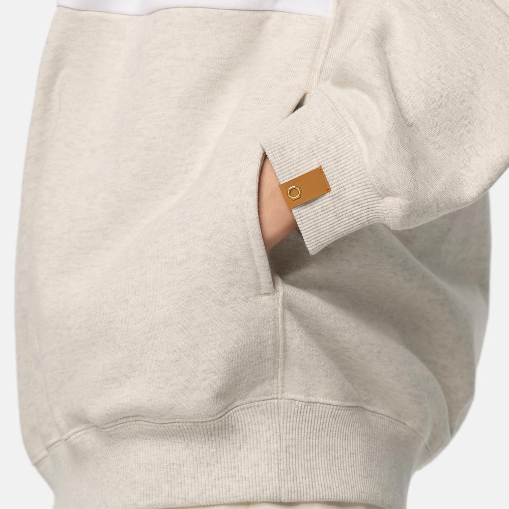 【TOKYO DESIGN COLLECTIVE】 オールジェンダー ハーフジップ スウェットシャツ image number 3