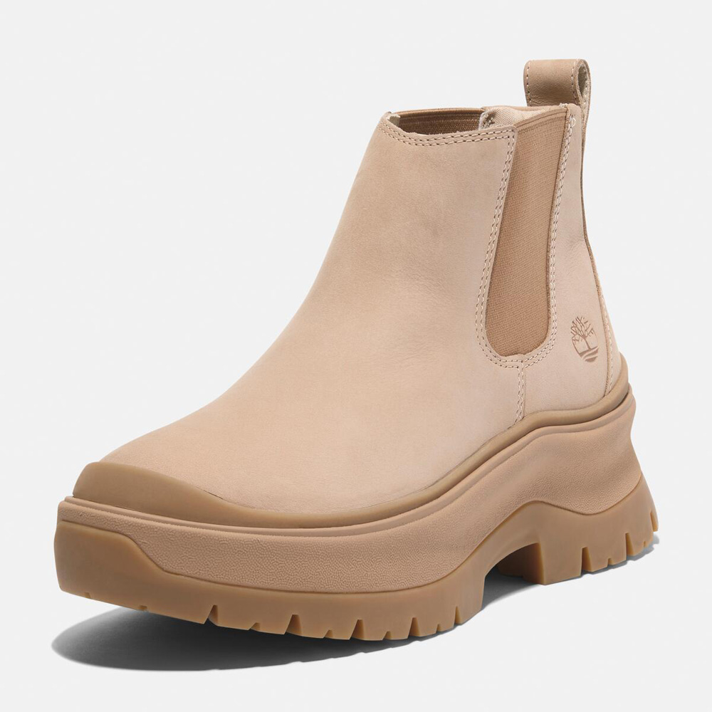 レディース ロキシー レーン ミッド チェルシー ブーツ - ライトベージュ|TB0A28XMEN71|【Timberland公式通販】ティンバーランド オンラインショップ