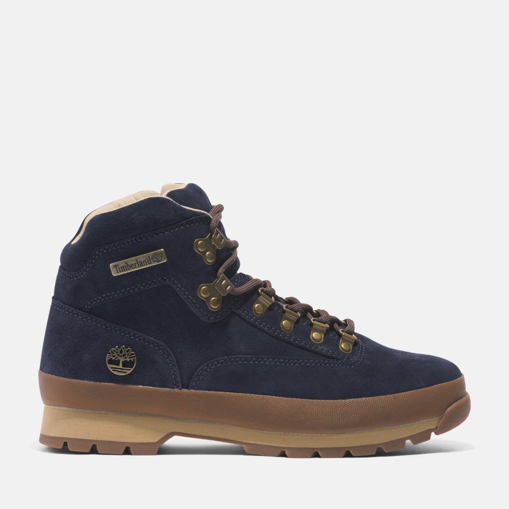 メンズ ユーロ ハイカー ミッド レースアップ ブーツ - ダークブルー|TB0A6839EP31|【Timberland公式通販】ティンバーランド オンラインショップ