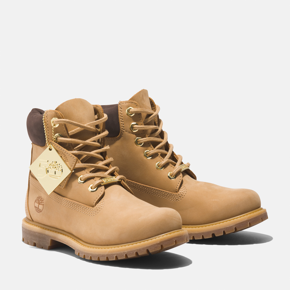 レディース ティンバーランド® プレミアム 6インチ ウォータープルーフ ブーツ- ライトベージュ|TB0A2R3KEC01|【Timberland 公式通販】ティンバーランドオンラインショップ