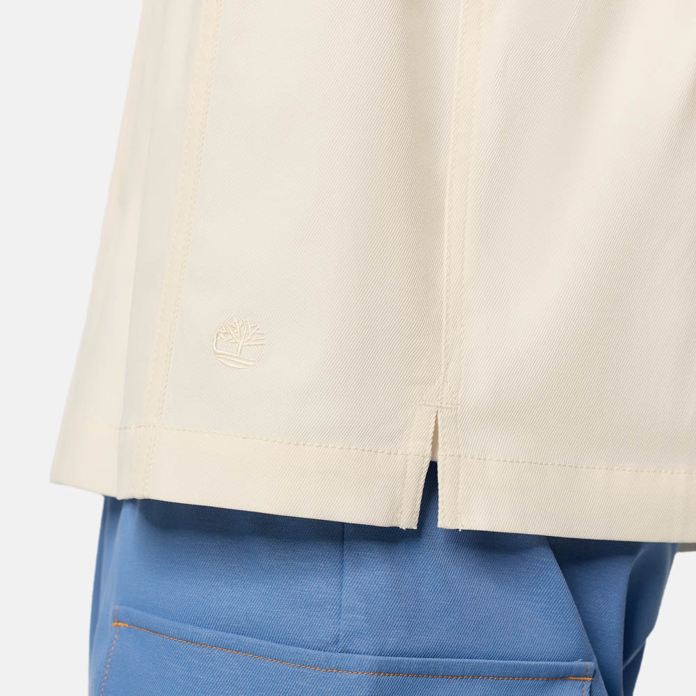 【TOKYO DESIGN COLLECTIVE】 オールジェンダー 半袖 ダンガリー シャツ image number 4