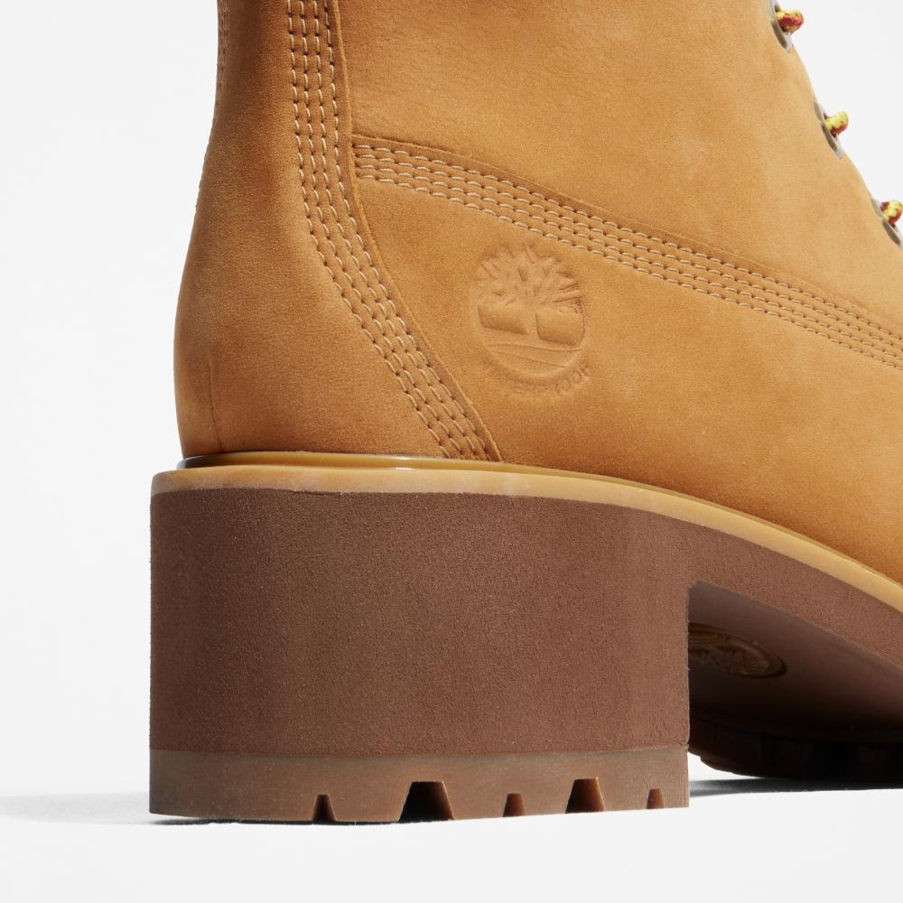 レディース キンズリー 6インチ レースアップ ウォータープルーフ ブーツ - ウィート|TB1A25BS2311|【Timberland公式通販】 ティンバーランドオンラインショップ