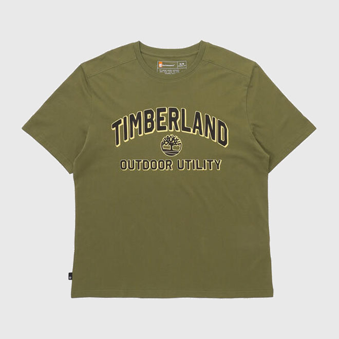 [ティンバーランド]メンズロゴスロップ半袖 ティー 半袖 ロゴ グラフィック Tシャツ メンズ ｜【Timberland公式通販