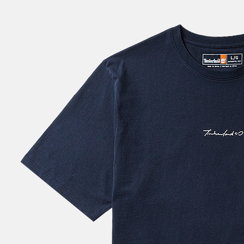 半袖 バック グラフィック カップル Tシャツ ユニセックス image number 4
