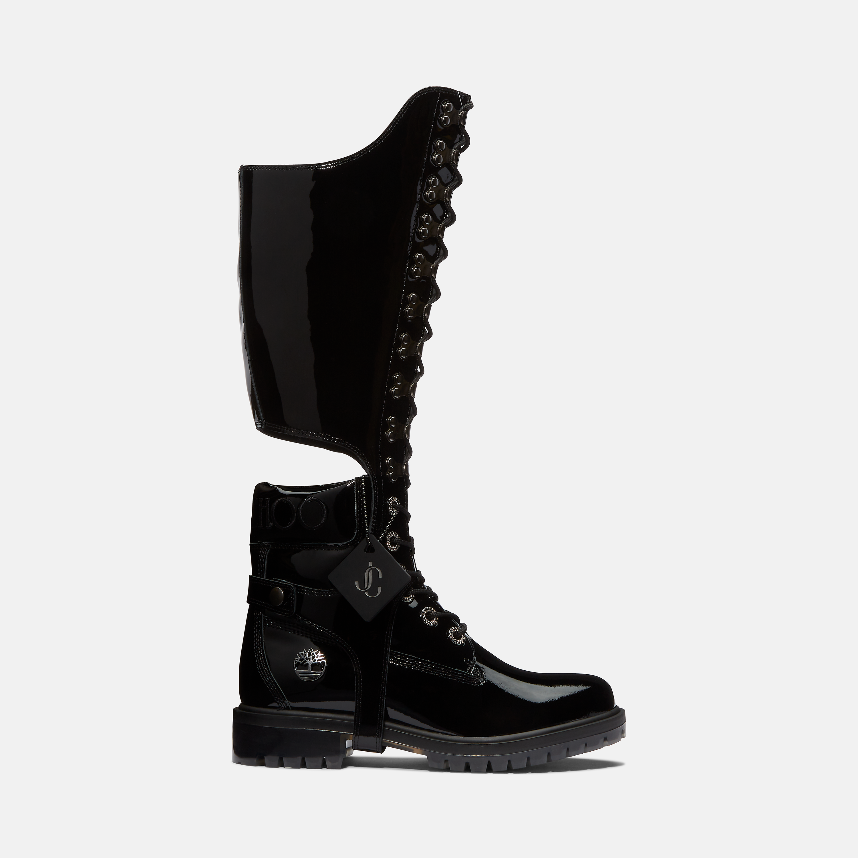 Jimmy Choo x Timberland】レディース ハーネス パテントレザー 6インチ ブーツ - ブラック|TB0A61BQ0011|【 Timberland公式通販】ティンバーランドオンラインショップ