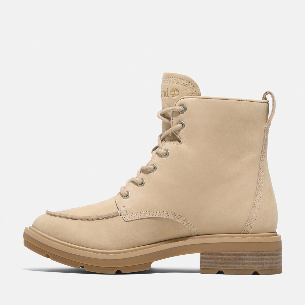 Timberland 防水ワークブーツ ベージュ - メルカリ