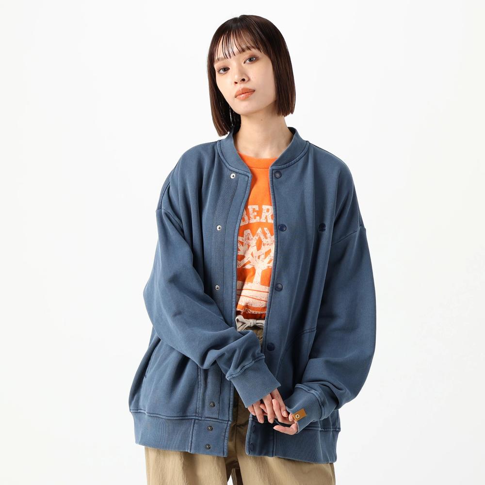 フロント スナップ スウェット ユニセックス image number 6
