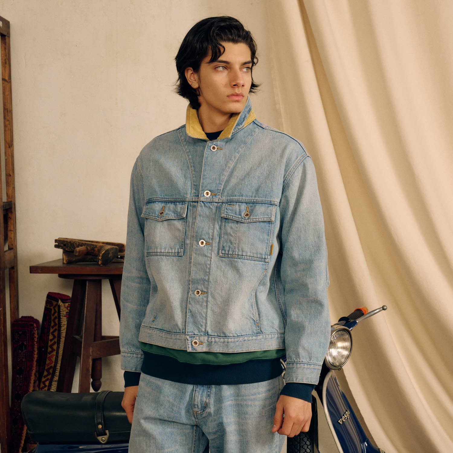 Grateful deadAmerican Beautyデニムジャケット