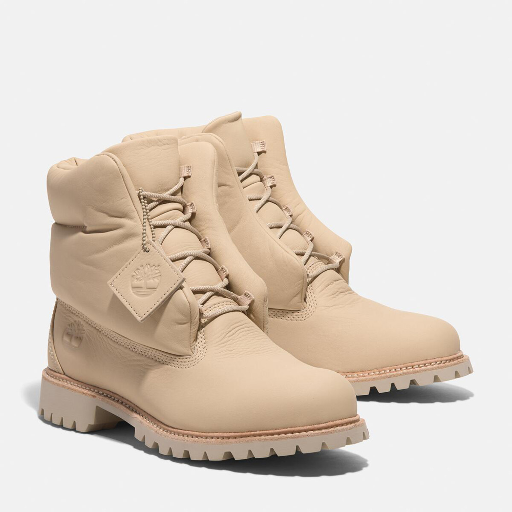 12月20日(金)10時発売】メンズ 6インチ プレミアム パファー ブーツ - ライトベージュ|TB0A6E89EN61|【Timberland 公式通販】ティンバーランドオンラインショップ