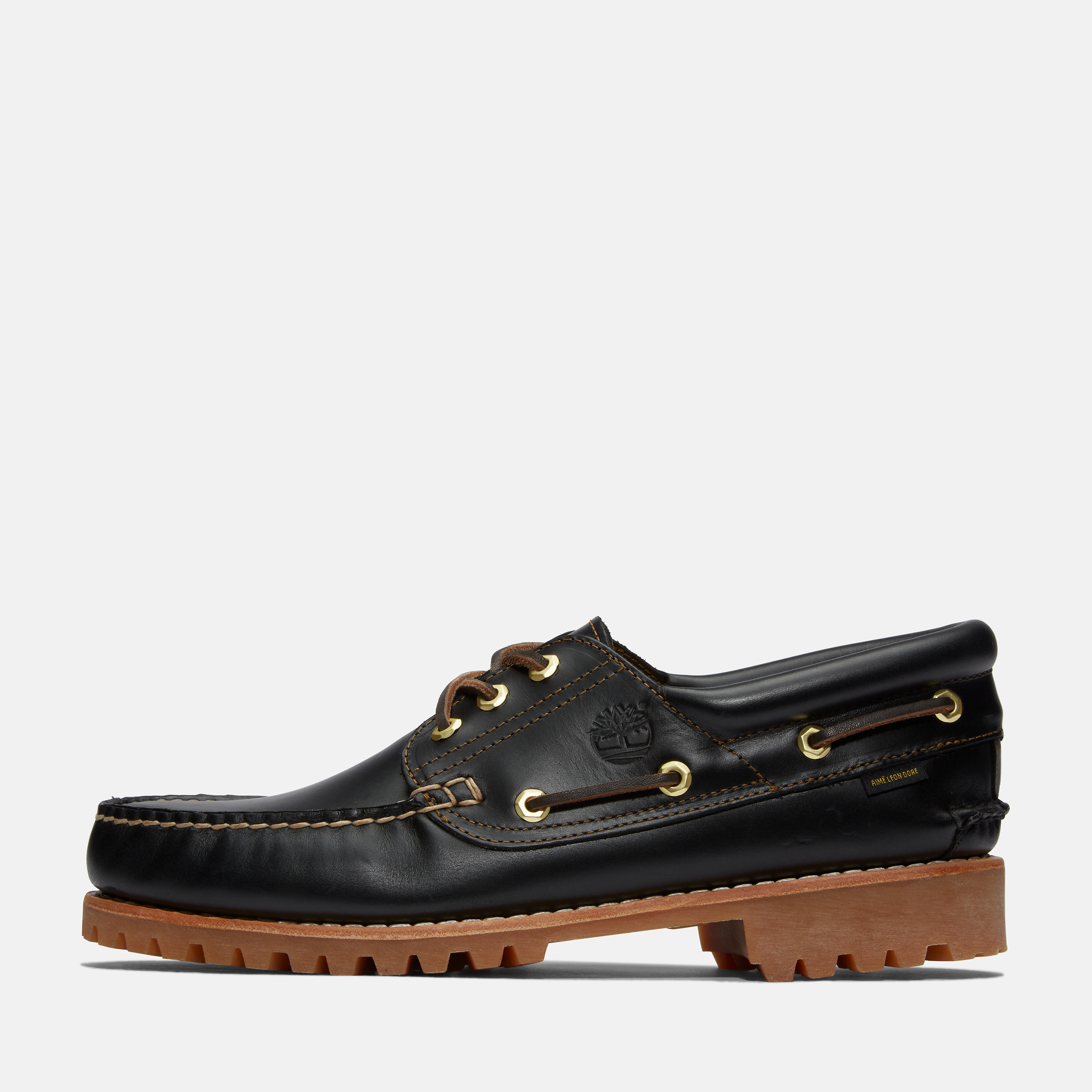 Aimé Leon Dore×Timberland】メンズ スリーアイ ラグ ハンドソーン ボートシューズ - ブラック|TB0A2Q3G0011|【 Timberland公式通販】ティンバーランドオンラインショップ