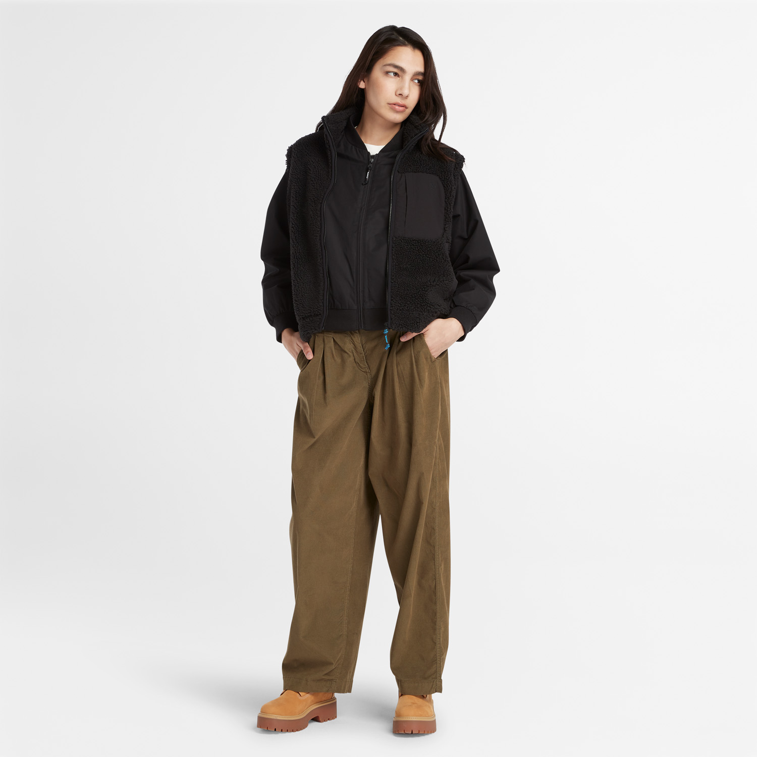 レディース ボンバー ジャケット image number 1