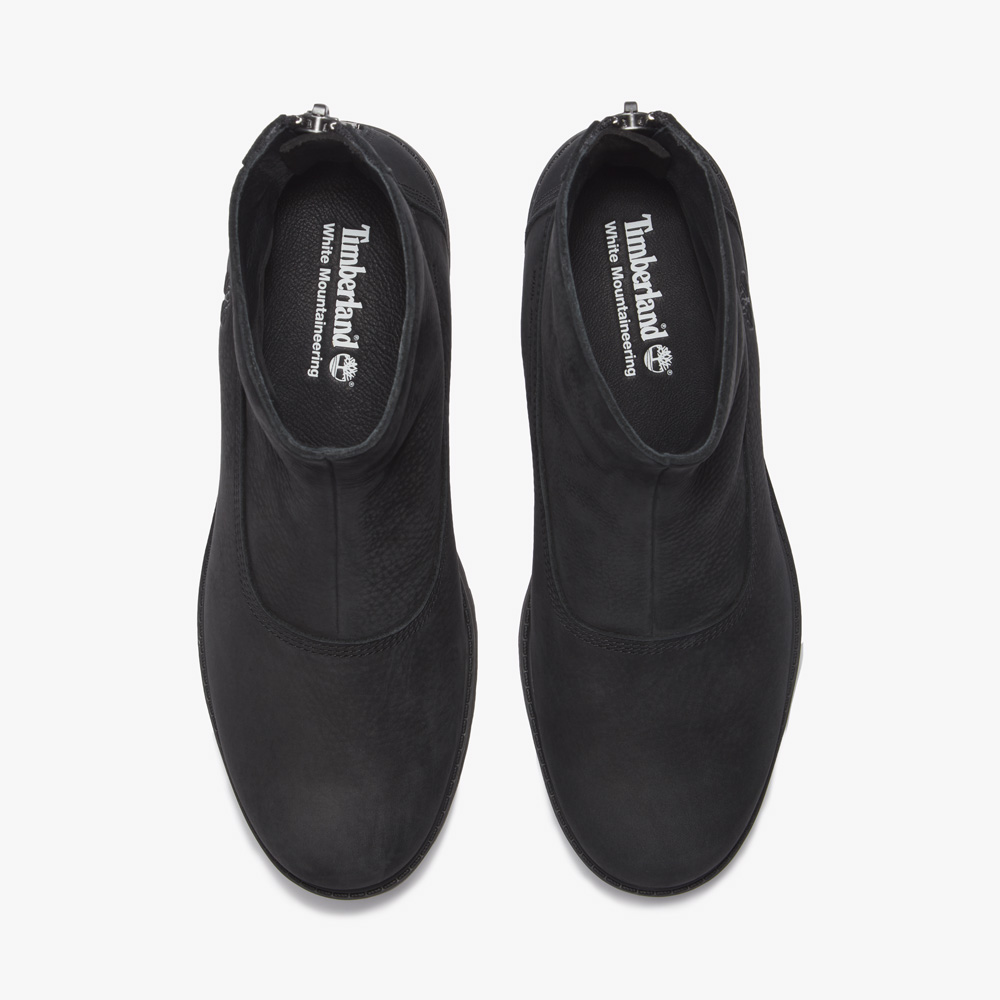 【White Mountaineering × Timberland】メンズ ミッド ジップアップブーツ - ブラック image number 6
