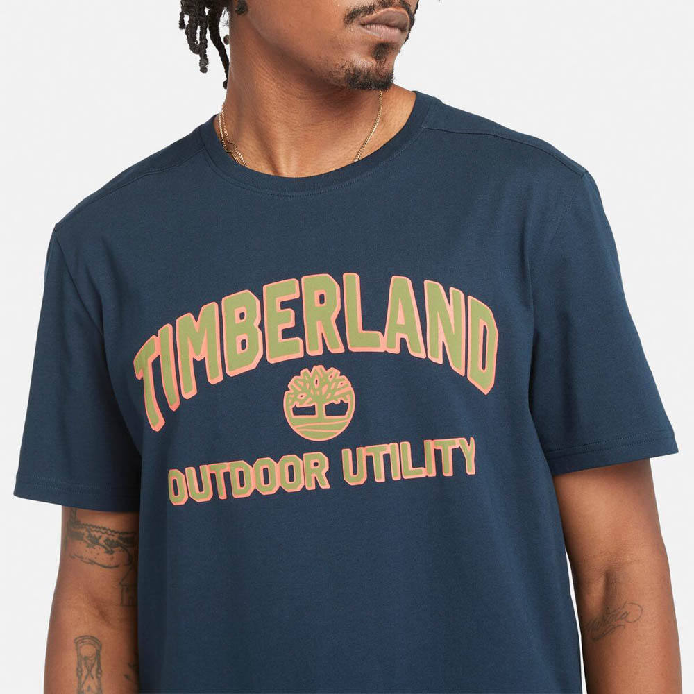 メンズ 半袖 ロゴ グラフィック Tシャツ image number 2