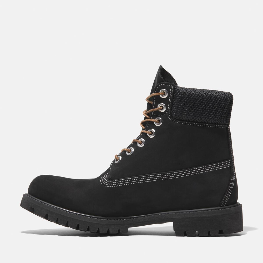 メンズ ティンバーランド® 6インチ プレミアム レースアップ ウォータープルーフ ブーツ -  ブラック|TB0A2P6WW051|【Timberland公式通販】ティンバーランドオンラインショップ