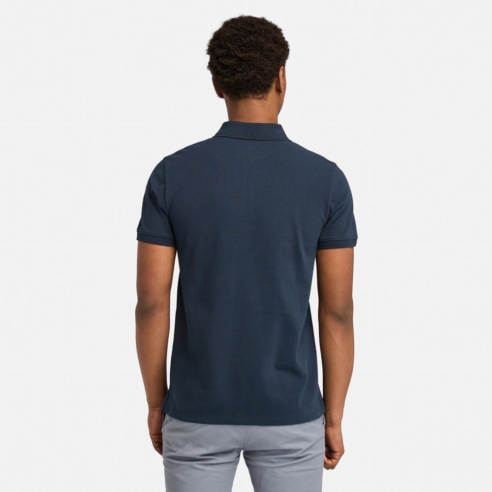 【Timberland】ポケット ロゴ 半袖 Tシャツ ネイビー / 送料無料 セール】メンズ 半袖 チェスト ロゴ Tシャツ（Tシャツ
