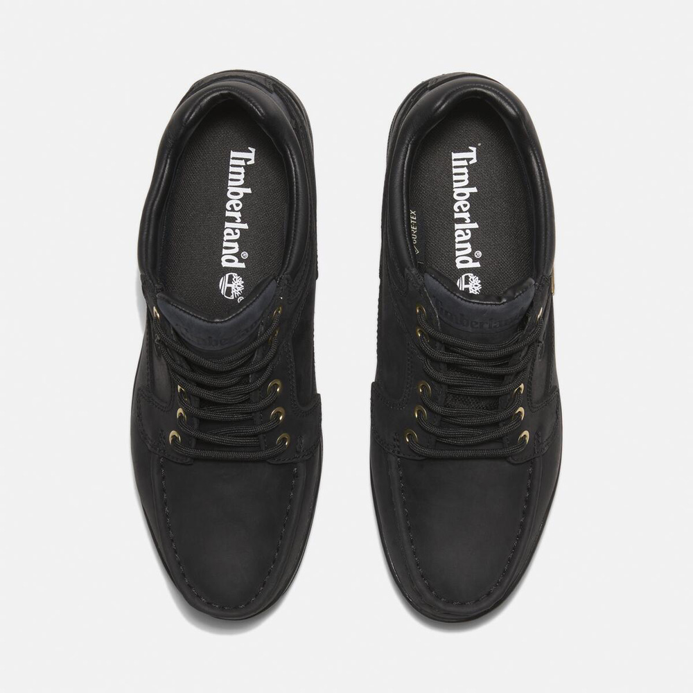 激安の メンズ ヘリテージ GTX モックトゥ ミッド - ブラック|TB0A2JU5W021|【Timberland公式通販】ティンバーランド オンラインショップ 靴