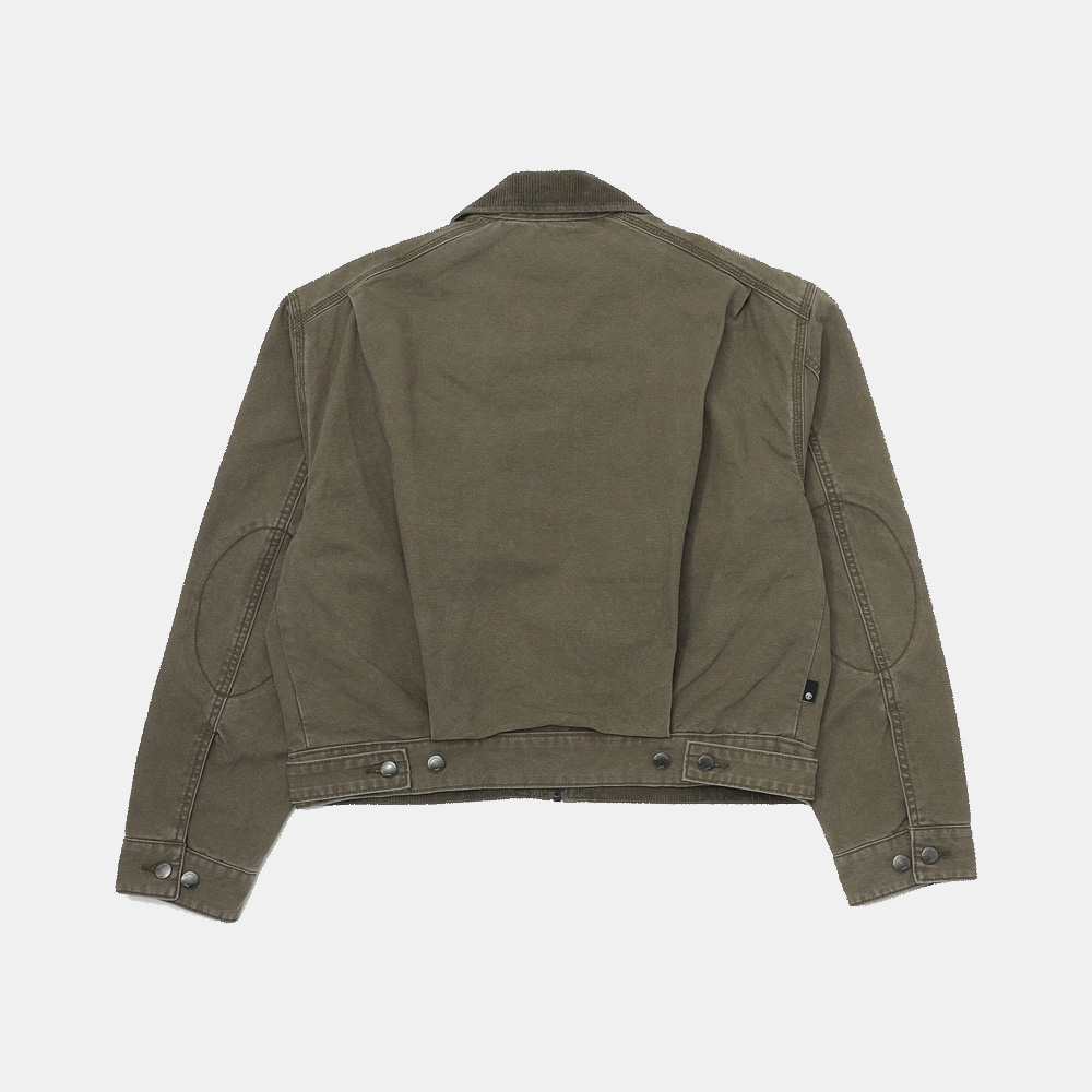 レディース ウォッシュド キャンバス ジャケット image number 2