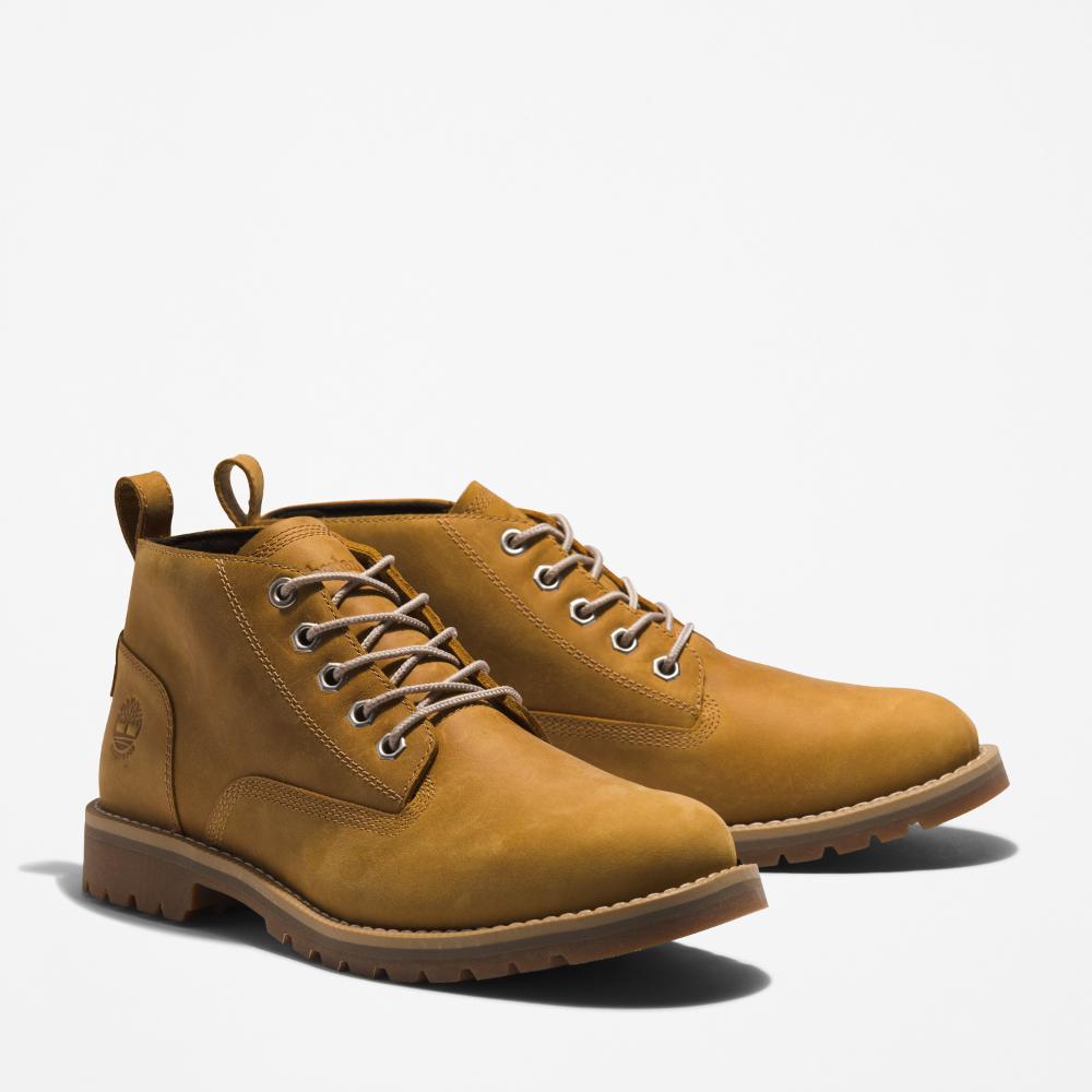 メンズ レッドウッド フォールズ ミッド レースアップ ウォータープルーフ チャッカ ブーツ - ウィート|TB1A2AKT2311|【 Timberland公式通販】ティンバーランドオンラインショップ