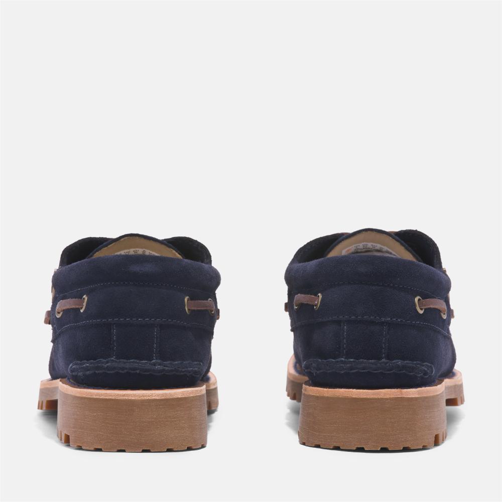 メンズ ティンバーランド® オーセンティック ハンドソーン ボート シューズ -  ダークブルー|TB0A683WEP31|【Timberland公式通販】ティンバーランドオンラインショップ