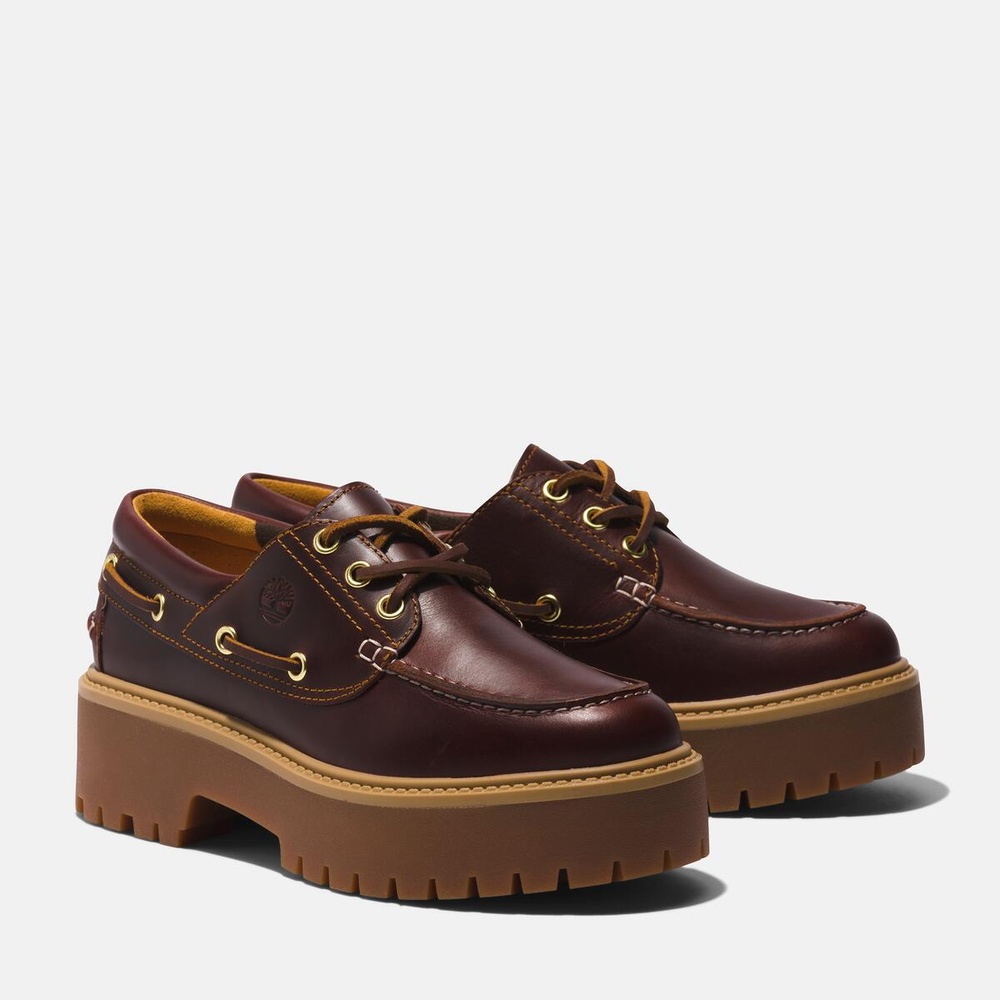 Timberland ストーン ストリート ボート シューズ ストーン ストリート ボート シューズ レディース