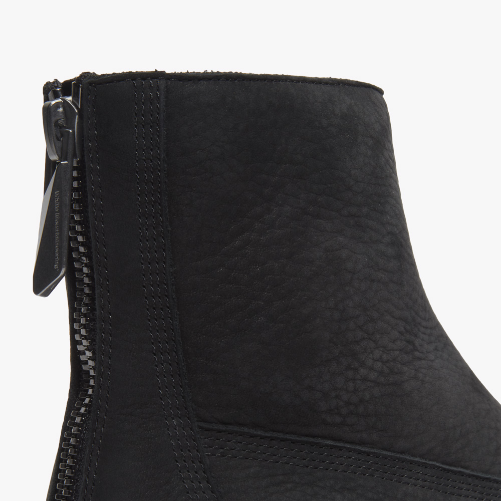 【White Mountaineering × Timberland】メンズ ミッド ジップアップブーツ - ブラック image number 4