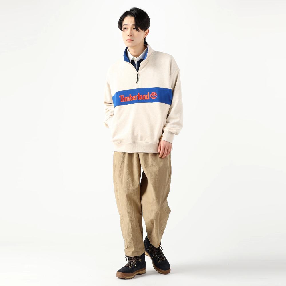 オールジェンダー ハーフジップ スウェット|TB0A64FYV041|【Timberland公式通販】ティンバーランドオンラインショップ