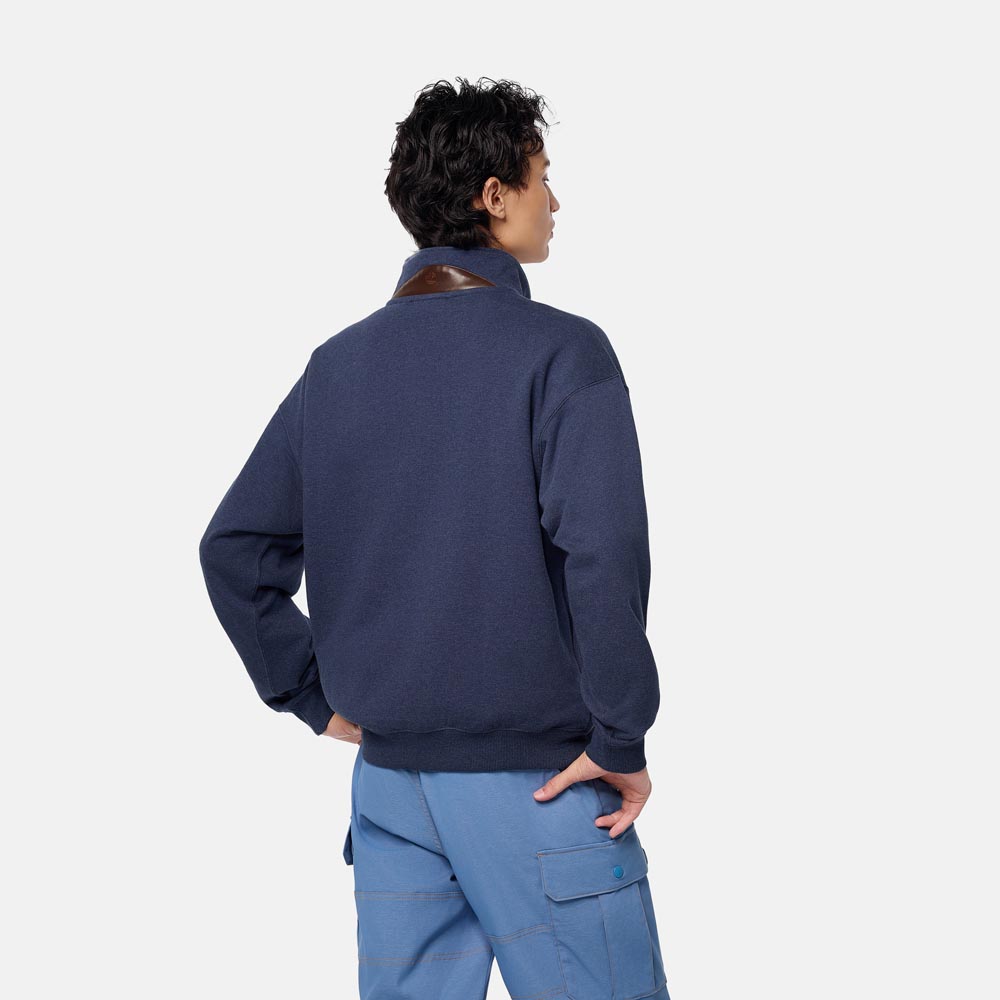 【TOKYO DESIGN COLLECTIVE】 オールジェンダー ハーフジップ スウェットシャツ image number 1
