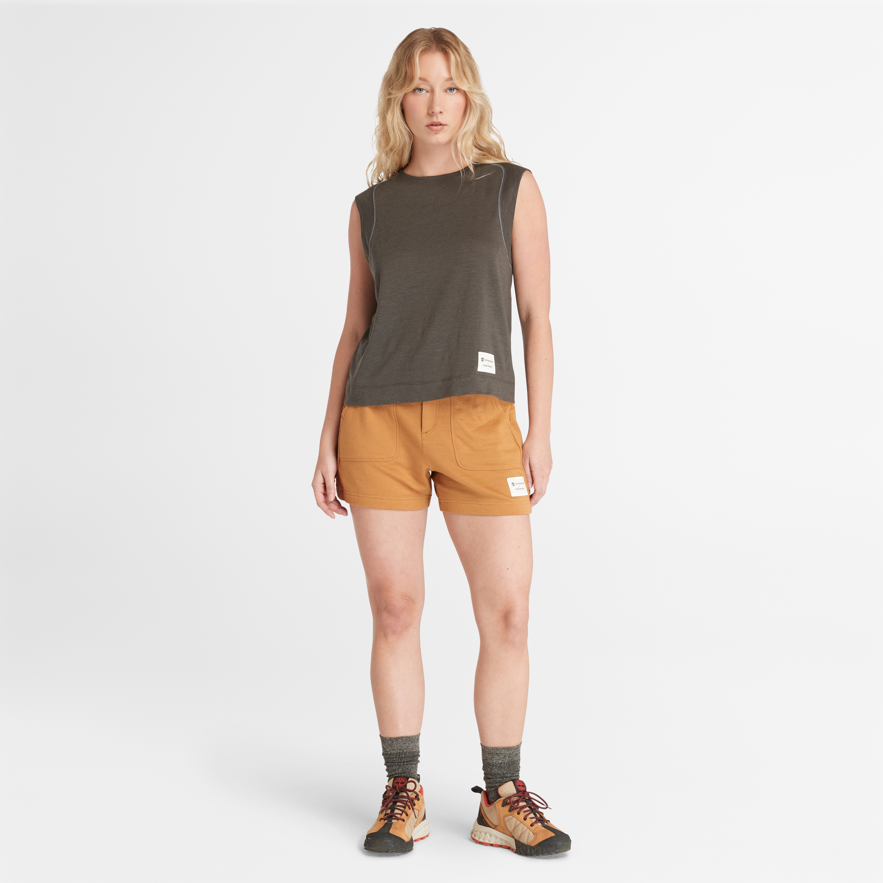 【Icebreaker x Timberland】 レディース スリーブレス トップ image number 1