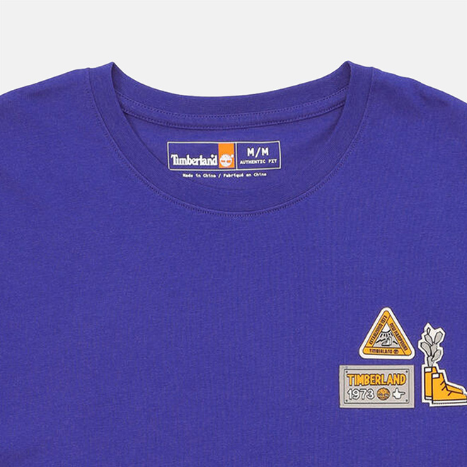 半袖 ニット バッジ Tシャツ ユニセックス image number 2