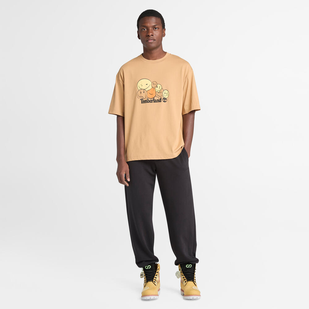 半袖 ブラック ヒストリー マンス グラフィック Tシャツ メンズ image number 1