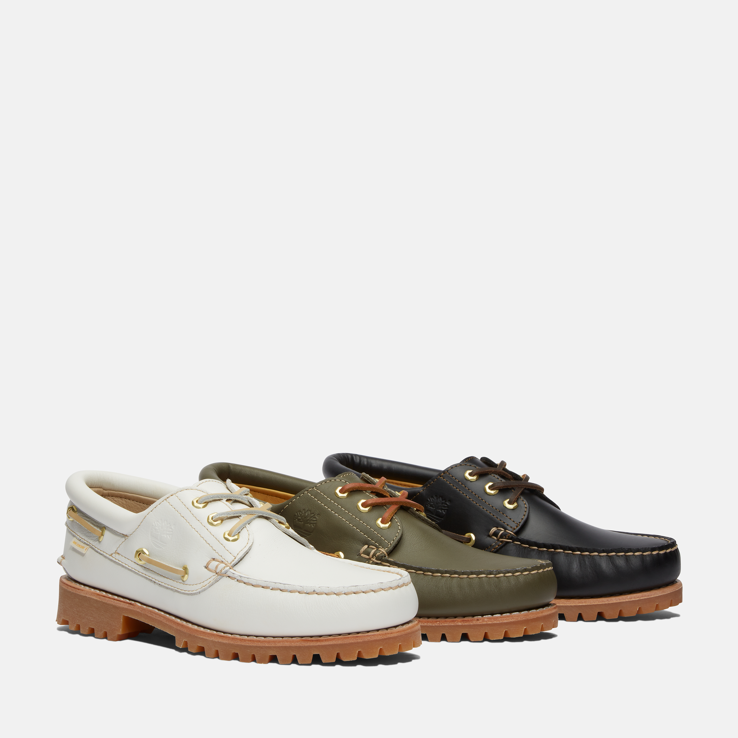 Aimé Leon Dore×Timberland】メンズ スリーアイ ラグ ハンドソーン ボートシューズ -  グレープリーフ|TB0A2Q3RA581|【Timberland公式通販】ティンバーランドオンラインショップ