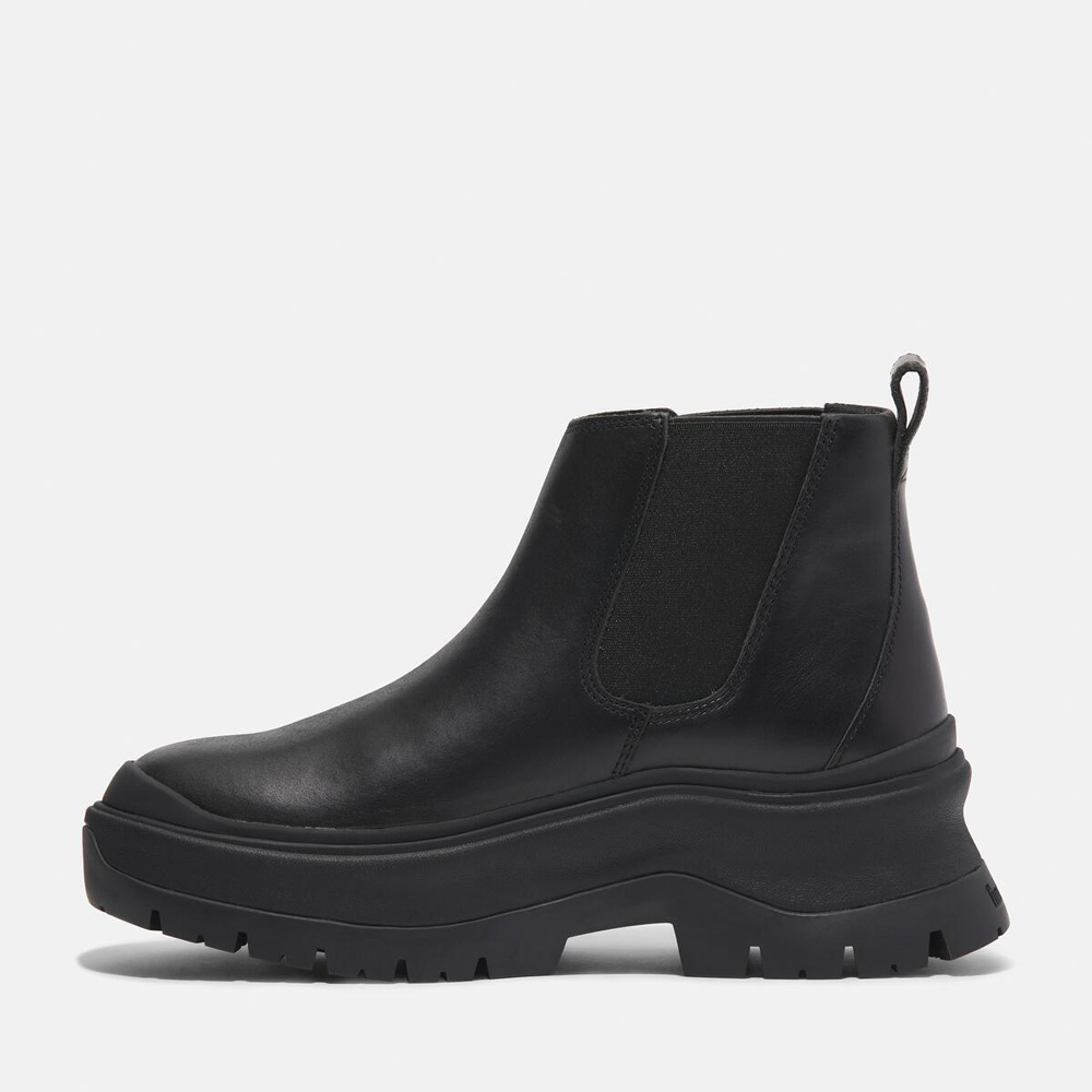 レディース ロキシー レーン ミッド チェルシー ブーツ - ブラック|TB0A28XMW021|【Timberland公式通販】ティンバーランド オンラインショップ