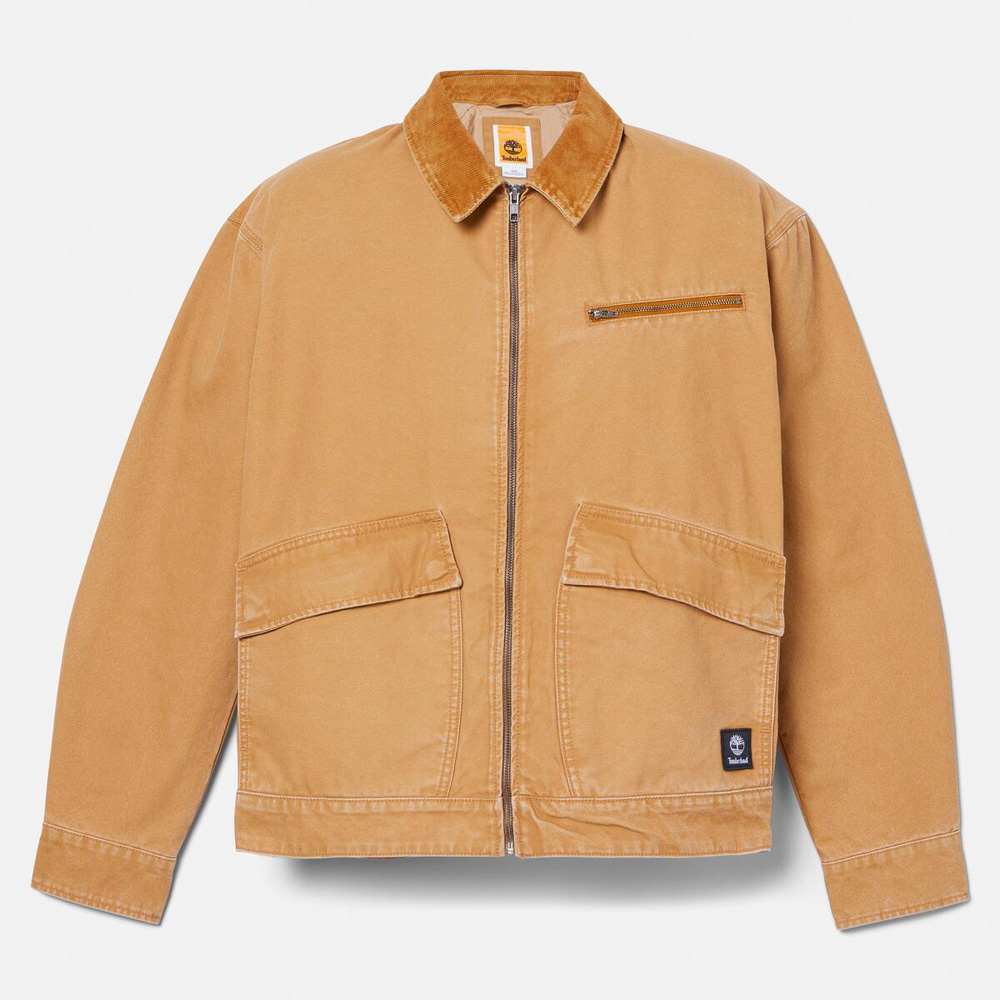 ウォッシュド キャンバス ジャケット メンズ image number 6