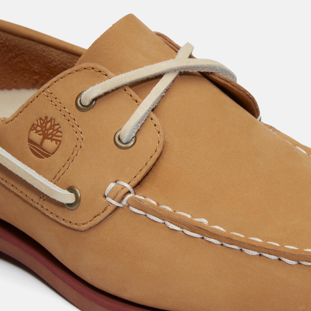 クラシック レザー ボート シューズ レディース ｜【Timberland