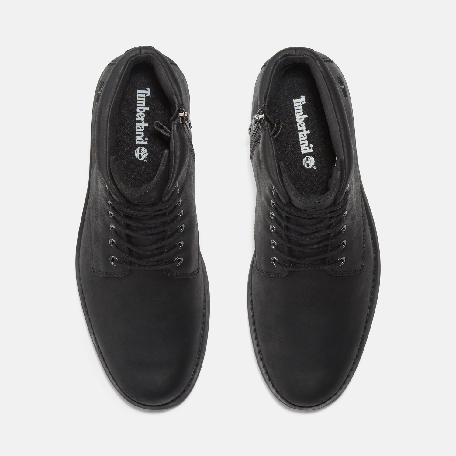 ティンバーランド timberland ベルト付 ジップ ロングブーツ