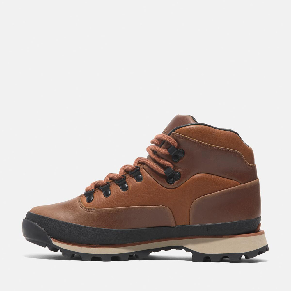 【良品】ティンバーランド ユーロハイカー ブラウン Timberland ティンバーランド ユーロ ハイカー ミッド レザー