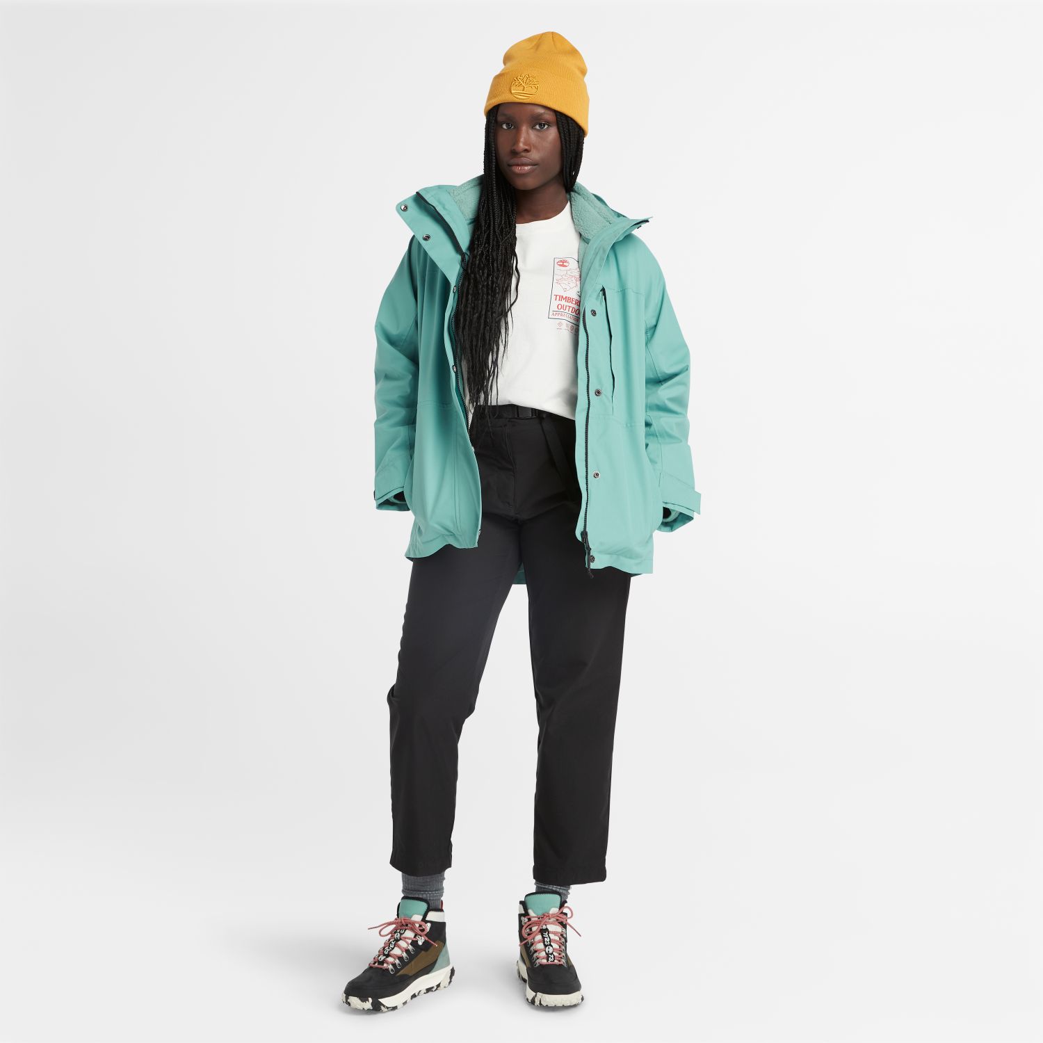 レディース DWR ベルト パンツ image number 1