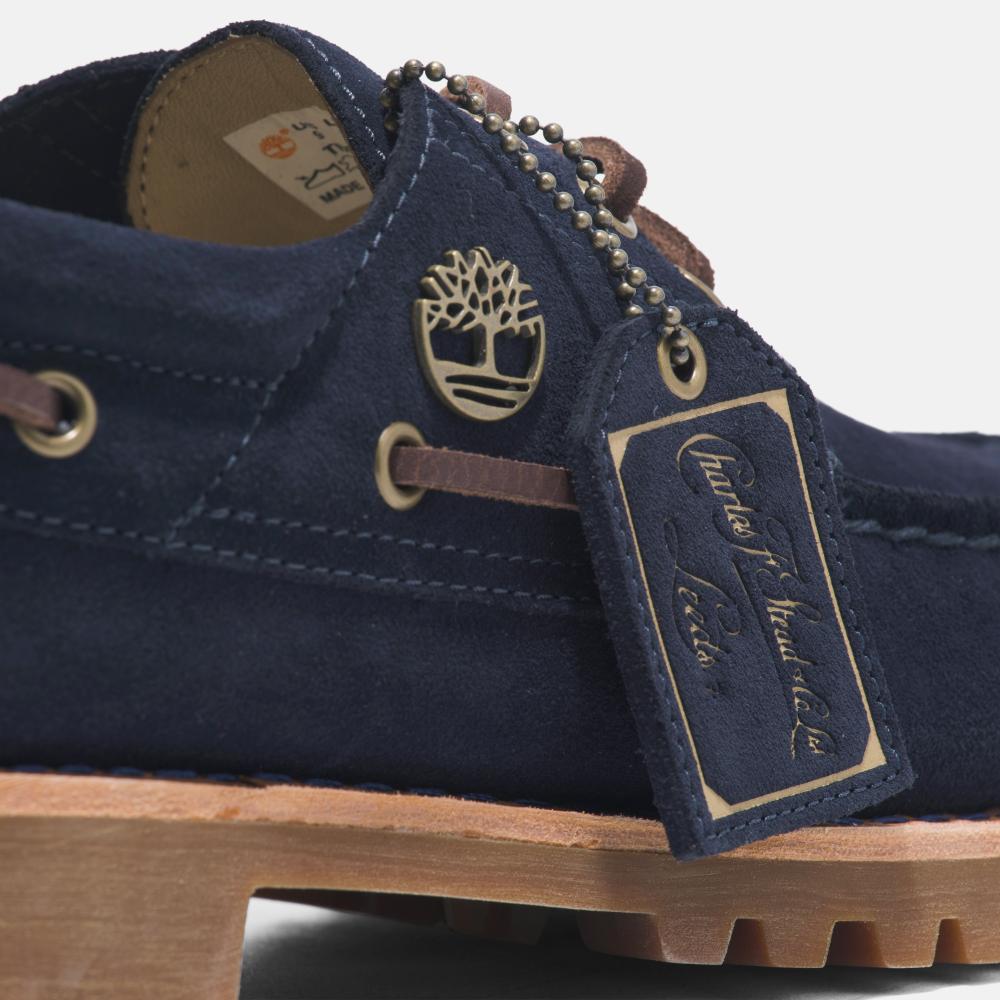 メンズ ティンバーランド® オーセンティック ハンドソーン ボート シューズ -  ダークブルー|TB0A683WEP31|【Timberland公式通販】ティンバーランドオンラインショップ
