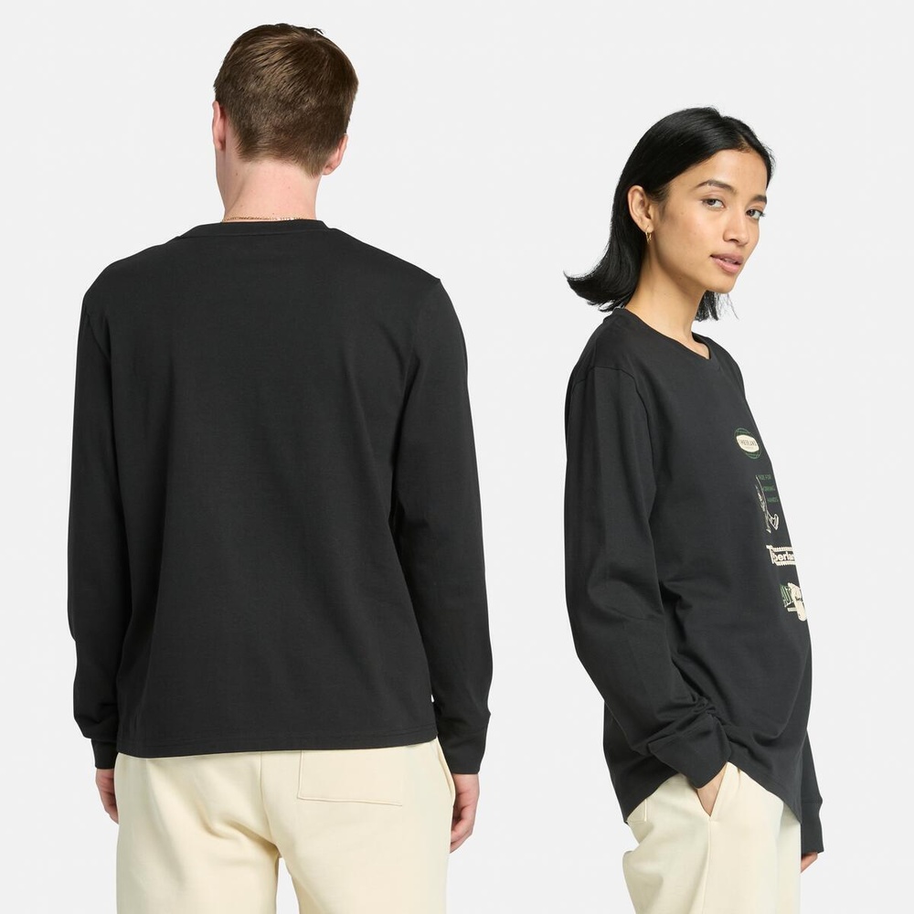 長袖 "Made For Working" グラフィック Tシャツ メンズ image number 2