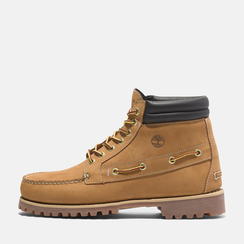 メンズ ティンバーランド® オーセンティック ミッド レースアップ ブーツ - ウィート|TB0A2N4C|【Timberland公式通販】 ティンバーランドオンラインショップ