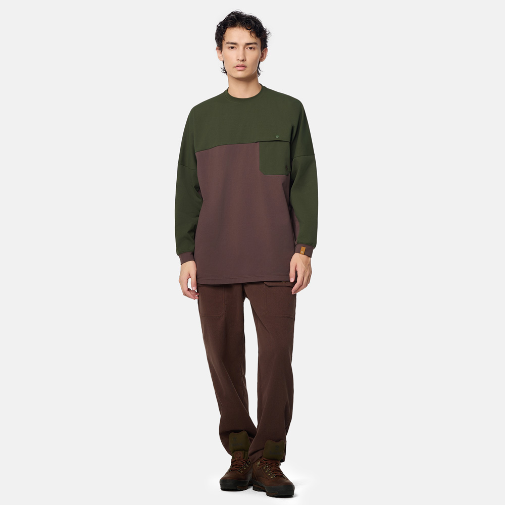  【TOKYO DESIGN COLLECTIVE】 オールジェンダー 長袖 ポケット Tシャツ image number 5